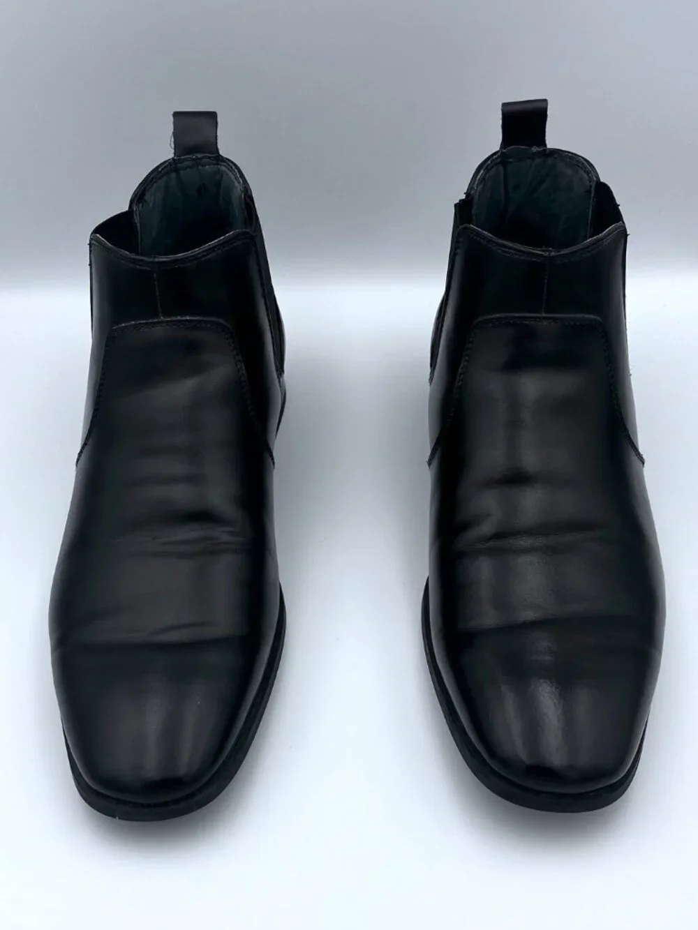 Giorgio Brutini - Men's Black Leather Ankle Boots Shoes – Size 10M